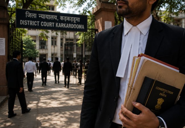 Criminal lawyer in Karkardooma Court